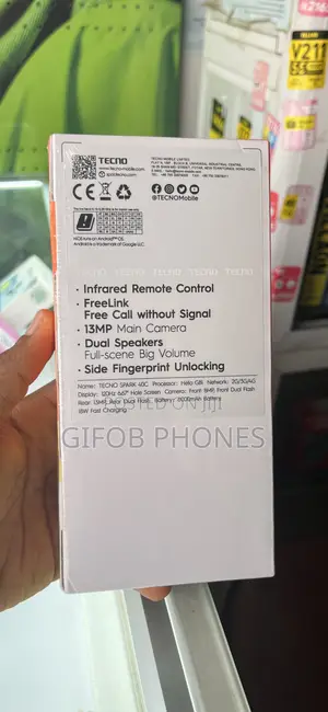 New Tecno Spark 40 128 GB Blue