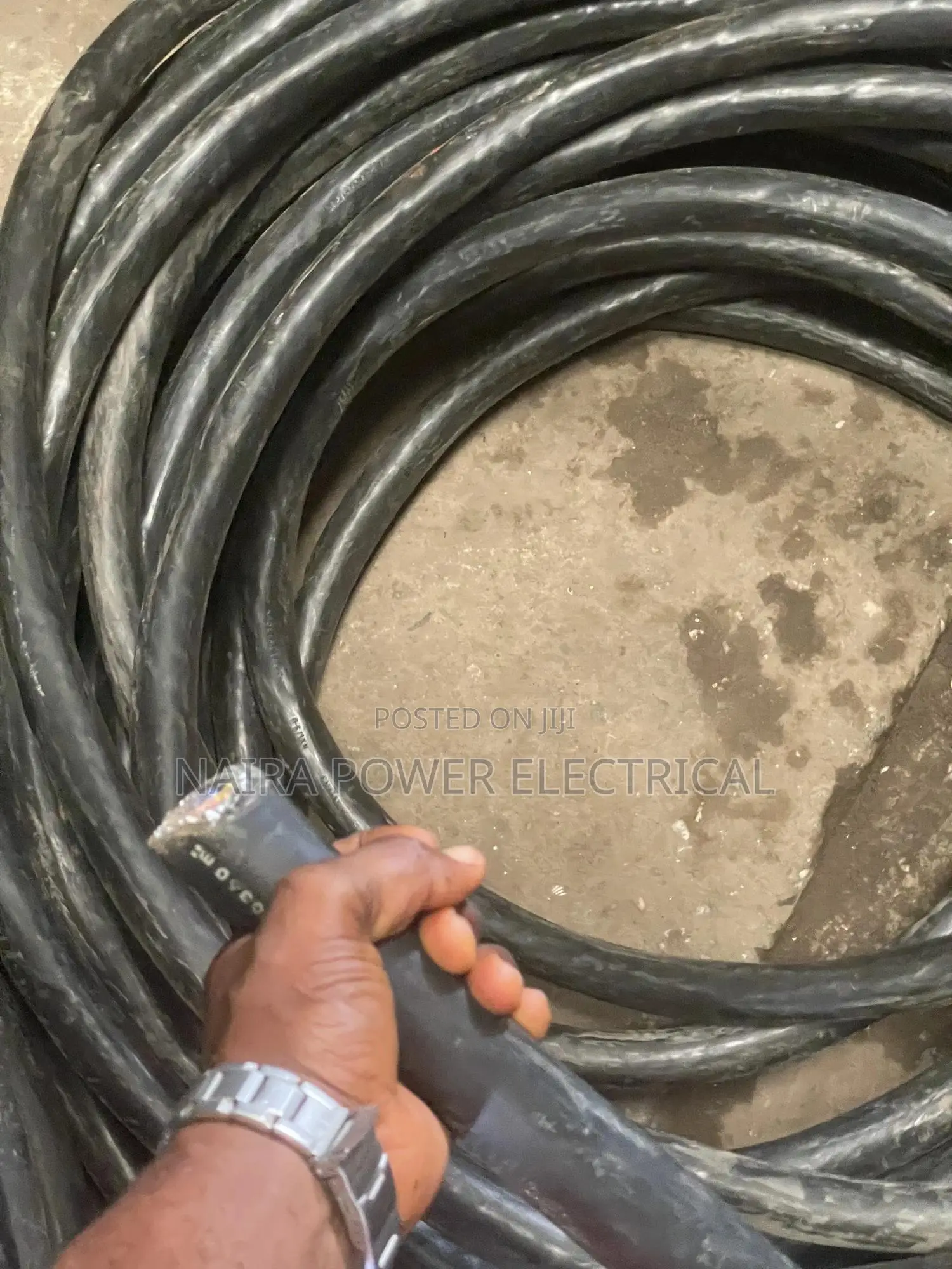 35mm 4core Armored Cable Kabel Metal