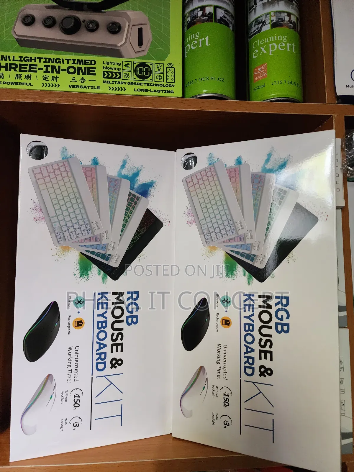 Mini Rechargeable Keyboard and Mouse With Backlight