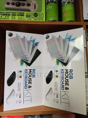 Mini Rechargeable Keyboard and Mouse With Backlight