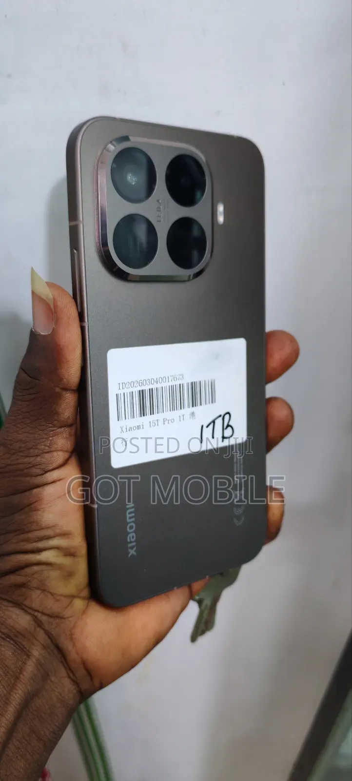 Xiaomi 15T Pro 1 TB Gray