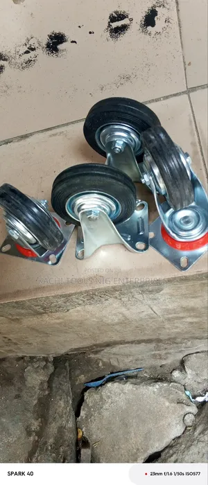 Set 4" Trolley Tyre