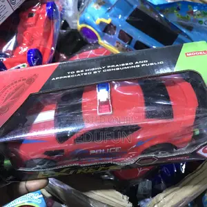 Wired Remote Control Police Car