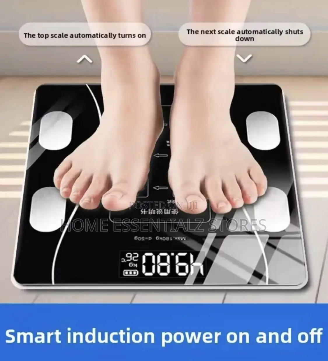 Bluetooth Body Composition Scale - Personal Bathroom Scale