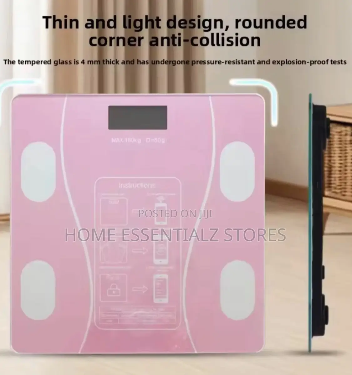 Bluetooth Body Composition Scale - Personal Bathroom Scale