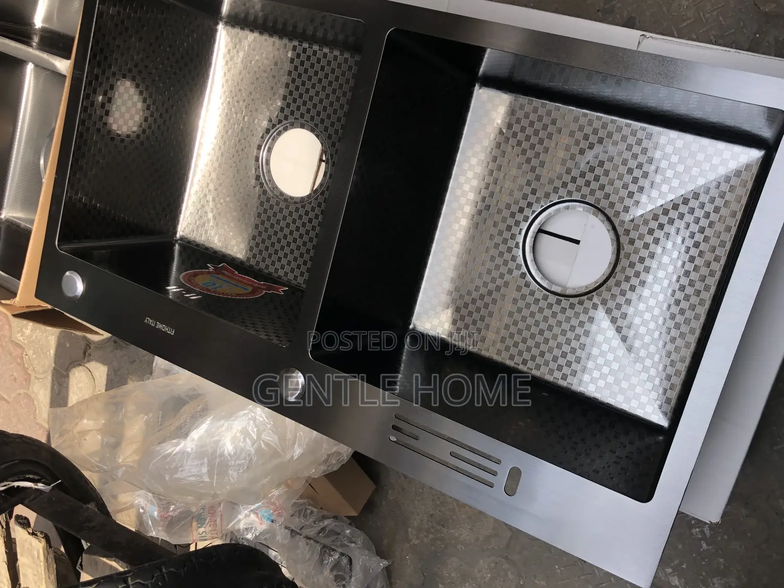 Black Kitchen Sink
