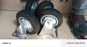6" Trolley Tyre Set
