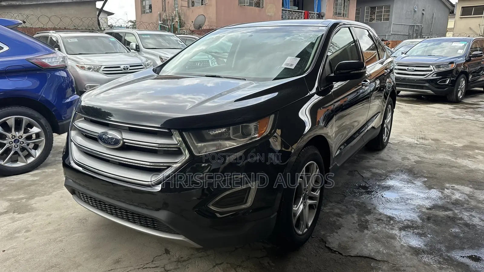 Ford Edge Titanium 4dr AWD (2.0L 4cyl 6A) 2016 Black