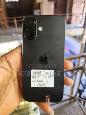 New Apple iPhone 16 128 GB Black