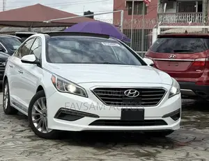 Hyundai Sonata Limited 4dr Sedan (2.4L 4cyl 6A) 2015 White