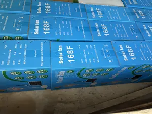 Solar Standing Fan With Panel Bulbs – No Light? No Problem!