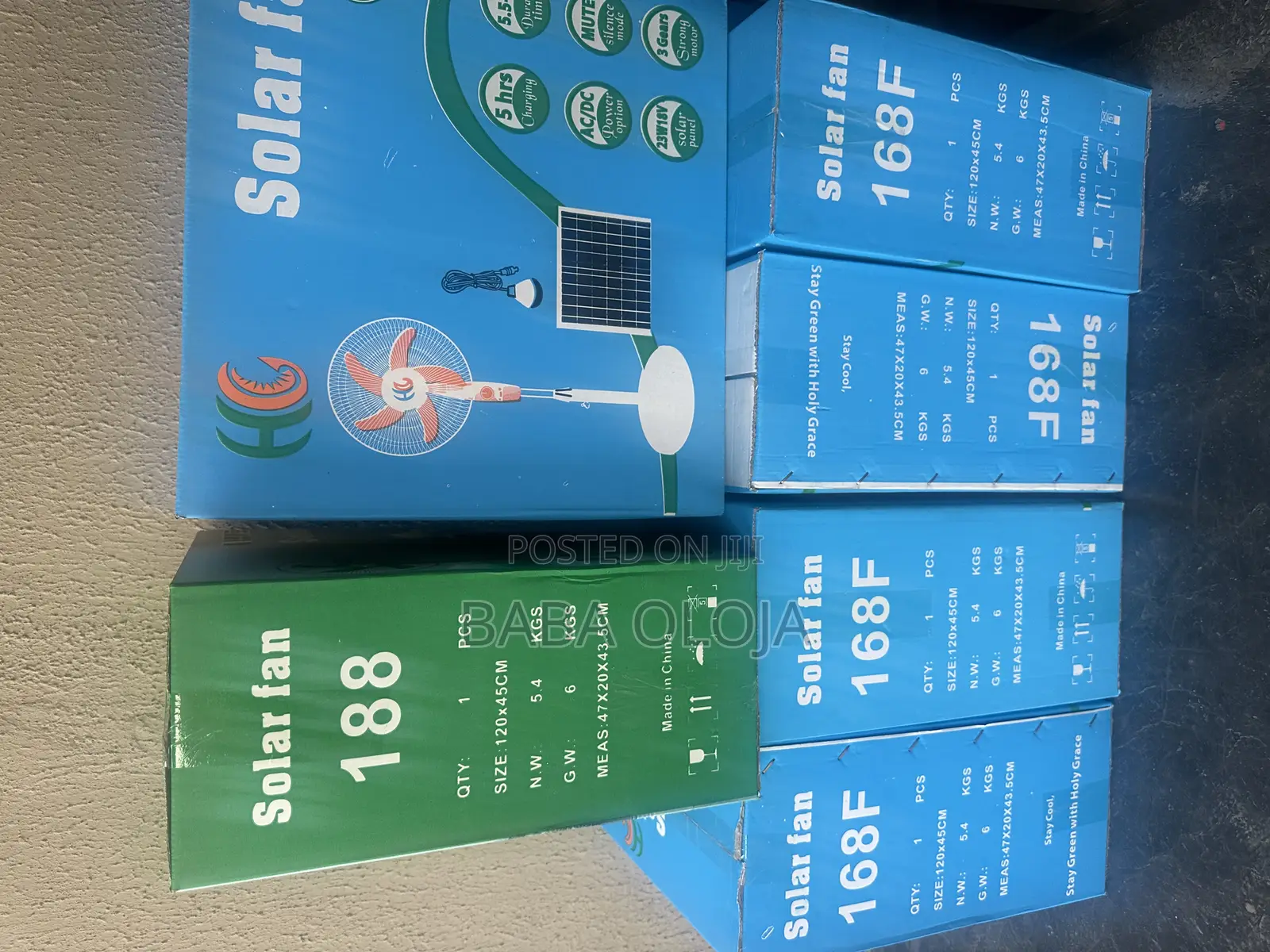  Solar Standing Fan With Panel Bulbs – No Light? No Problem!