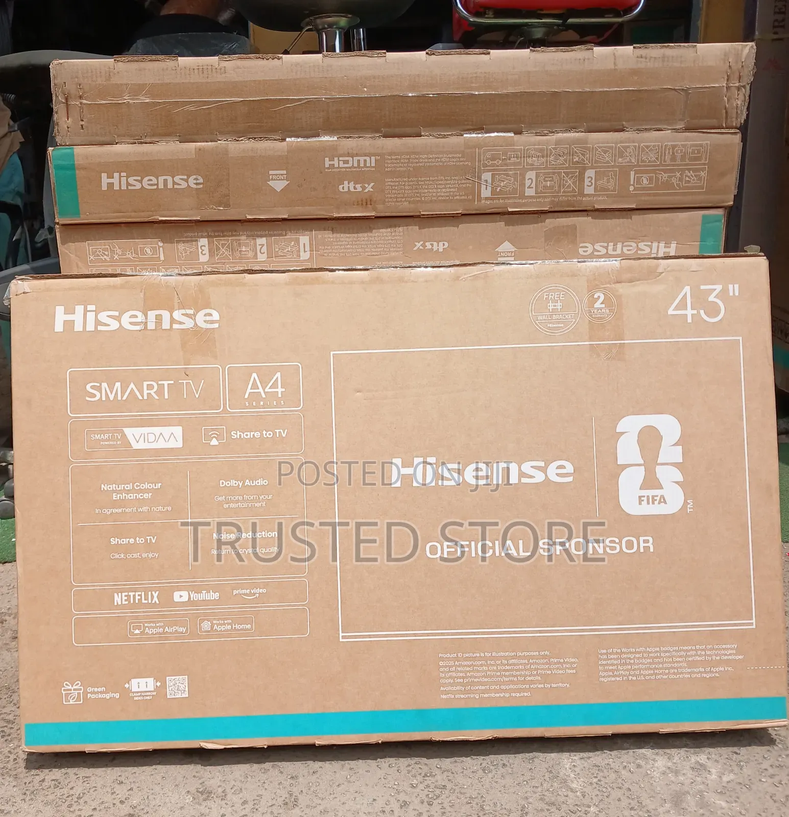 Hisense 43" Smart Tv