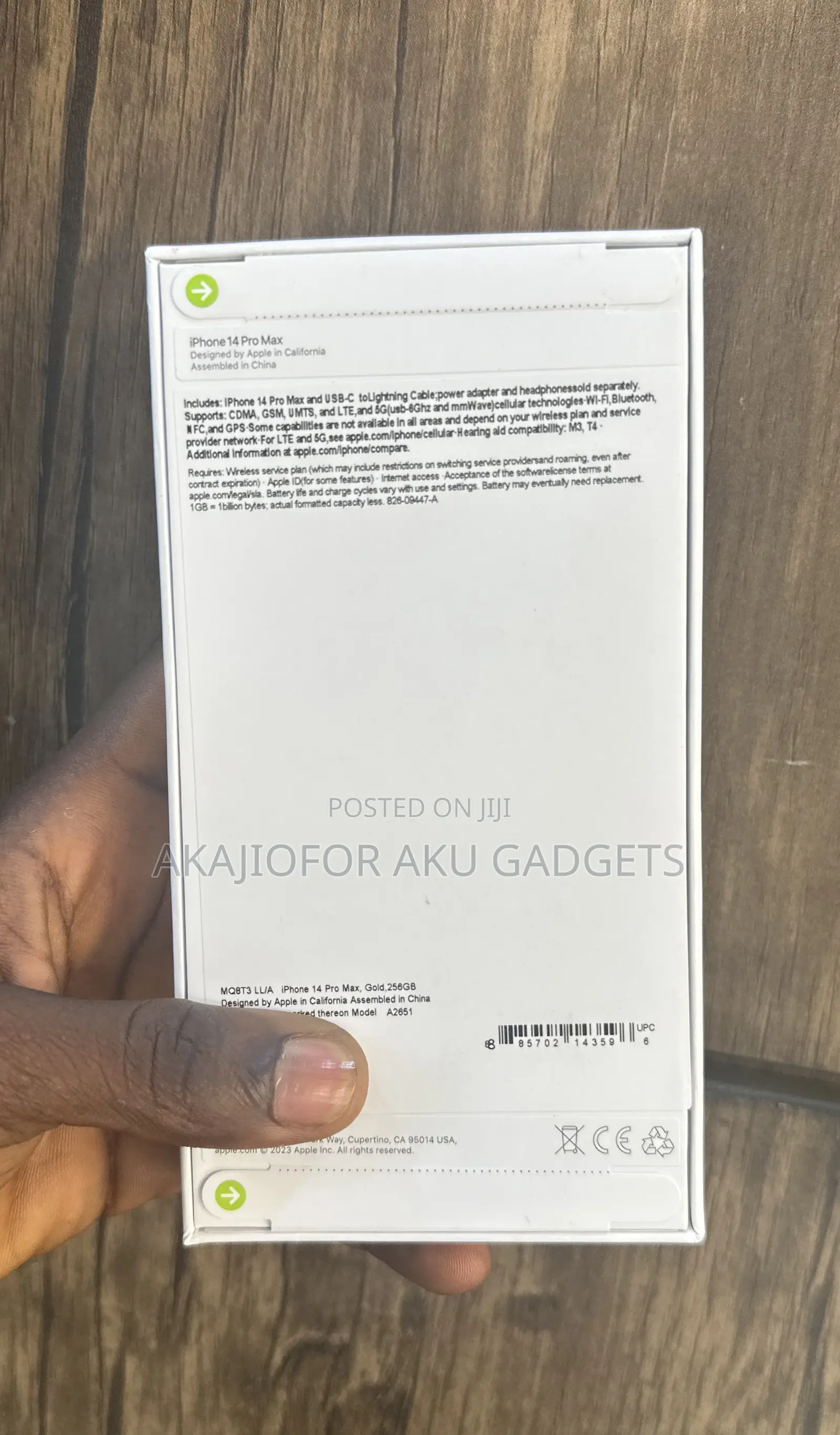 New Apple iPhone 14 Pro Max 256 GB Gold