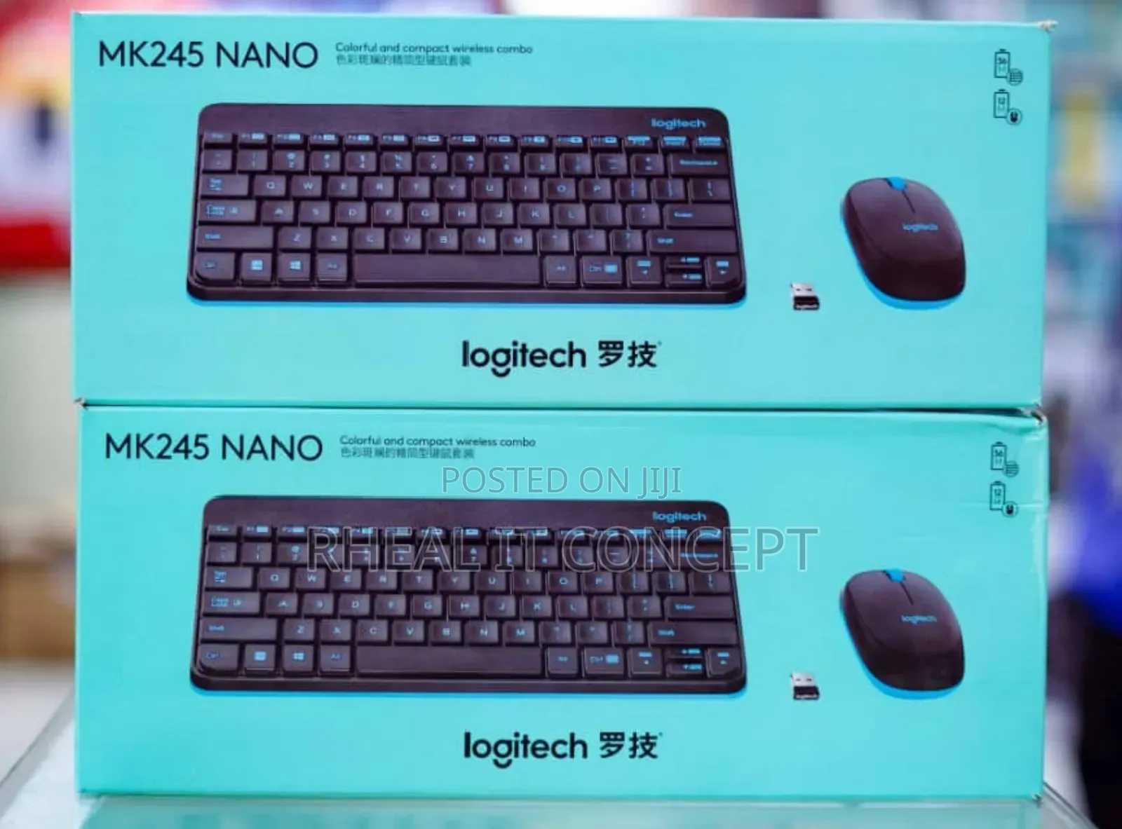 Logitech Mk245 Nano Wireless Keyboard and Mouse