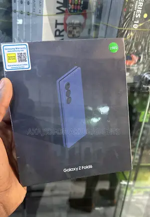 New Samsung Galaxy Z Fold6 256 GB Blue
