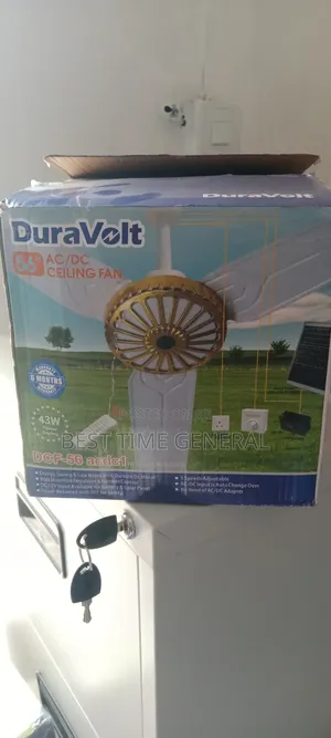 Luxury High Quality Ac Dc Solar Ceiling Fan