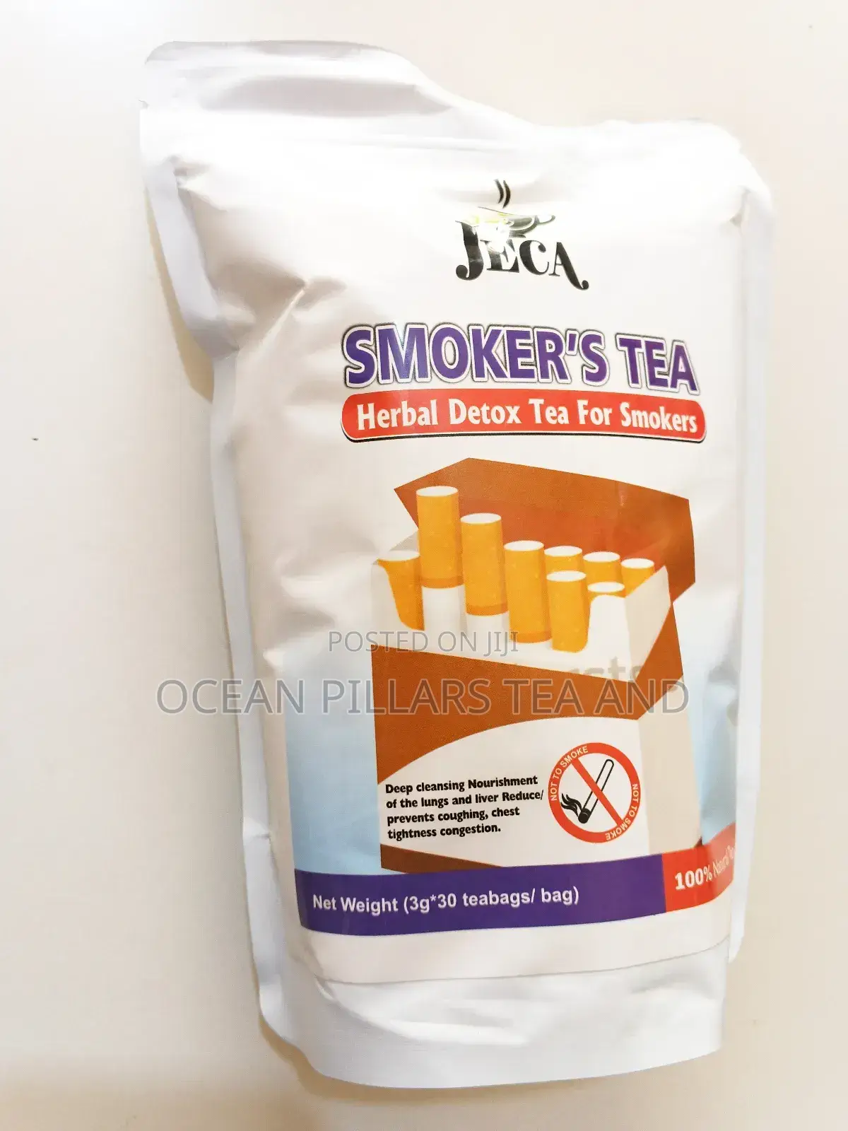 Jeca Smokers Tea (Herbal Detox for Smoker's)
