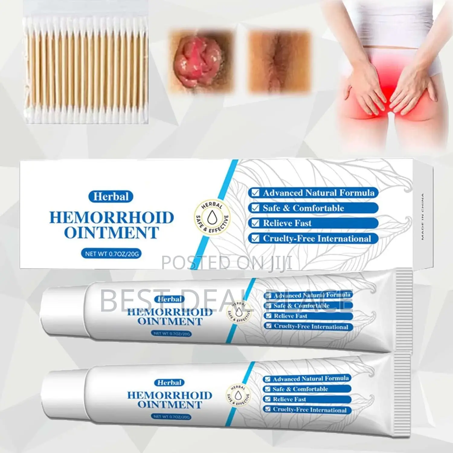 Healmusz Herbal Hemorrhoid Ointment Solution