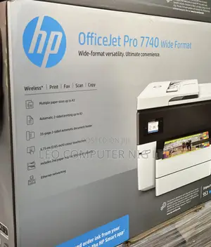 Hp Officejet Pro 7740 Wide Format All-in-One Printer (G5j38a)