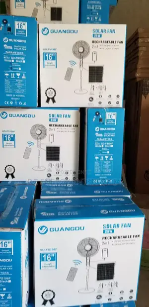 16inch Solar Fan With Remote and Bulb
