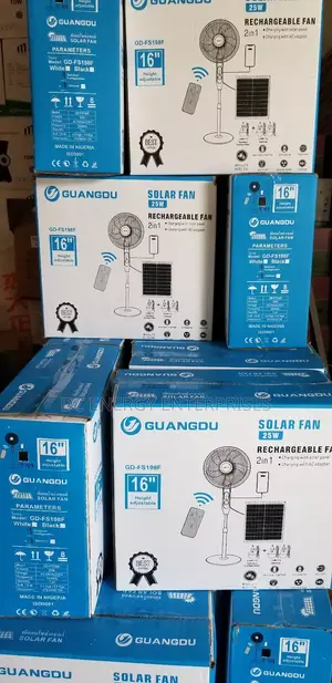 16inch Solar Fan With Remote and Bulb