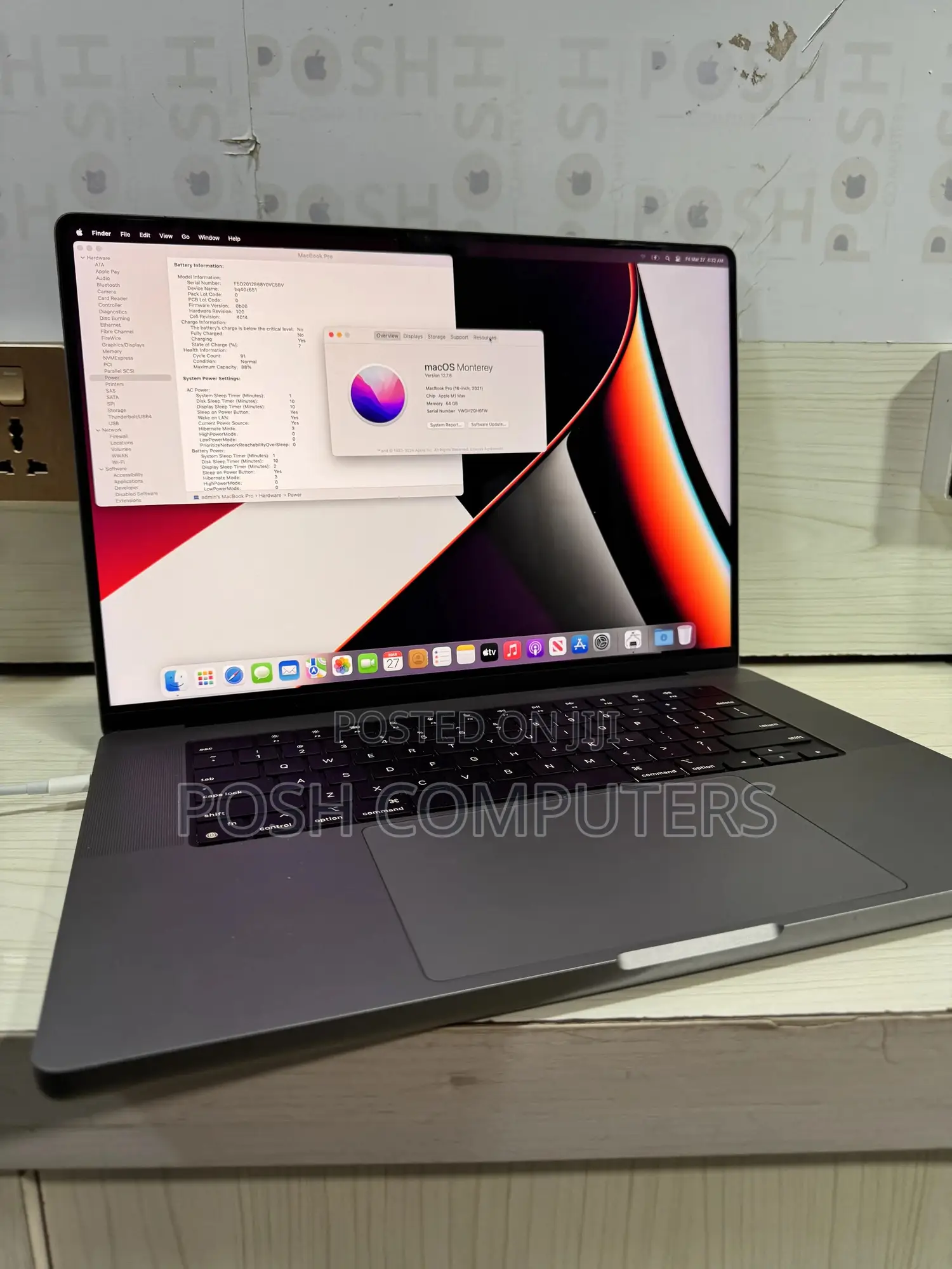 Laptop Apple MacBook Pro 2021 M1 64GB Apple M1 Max SSD 2T