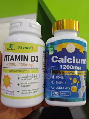 Daynee Vitamin D3+ Duozi Calcium 1200mg : For Bone Muscle Function