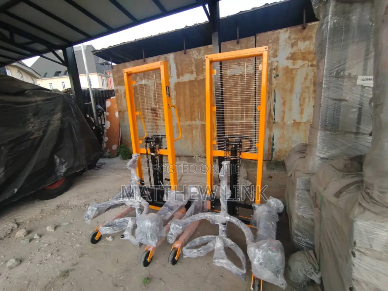 Hydrolic Drum Stacker