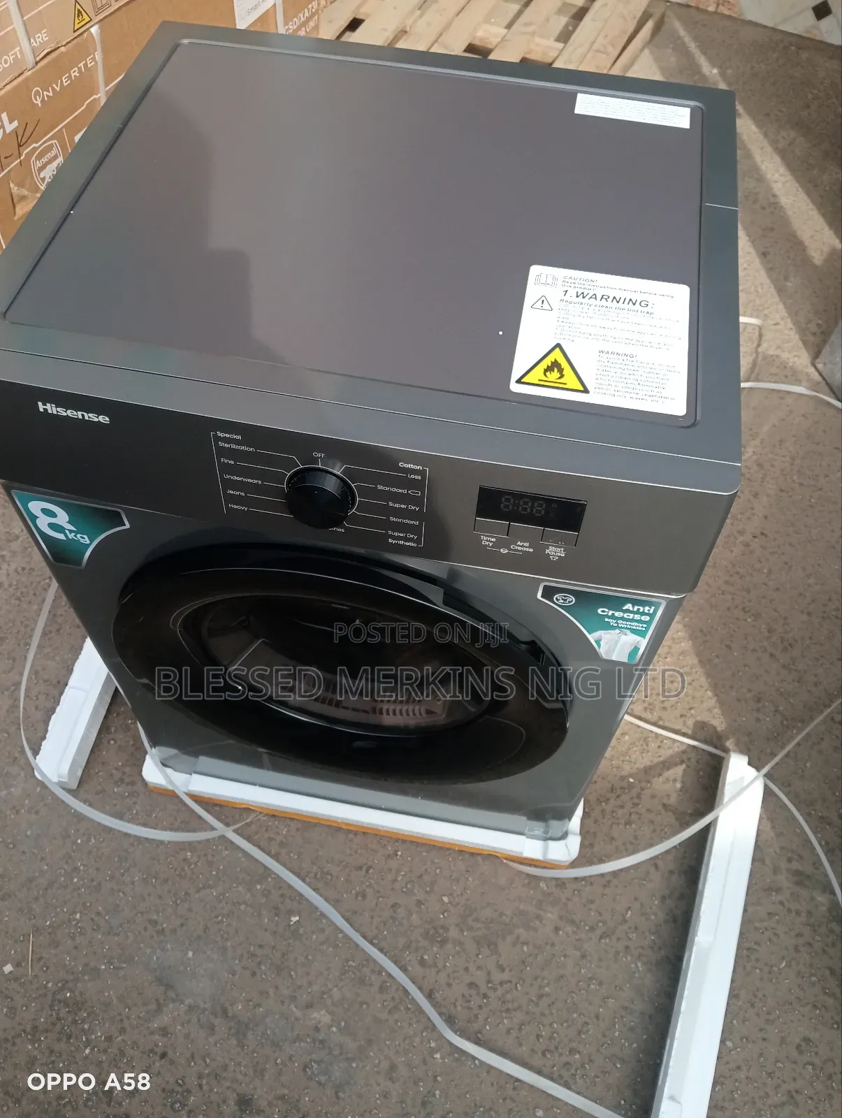 Hisense Dryer Machine 8kg