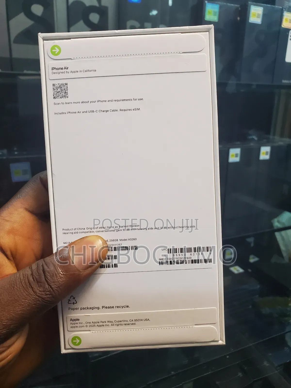 New Apple iPhone Air 256 GB