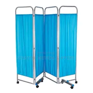 Durable 4 Folding Ward Screen for Hospitals and Homes