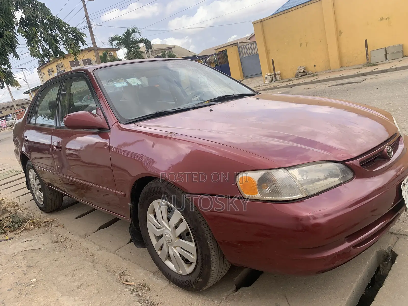 Toyota Corolla Automatic 1999 Red
