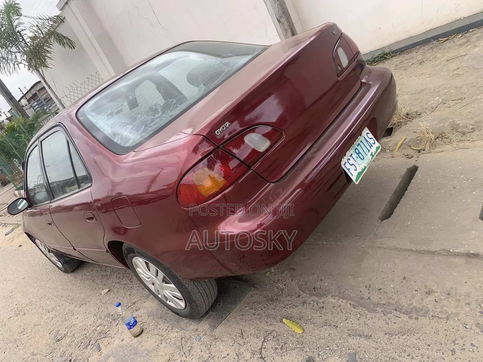 Toyota Corolla Automatic 1999 Red