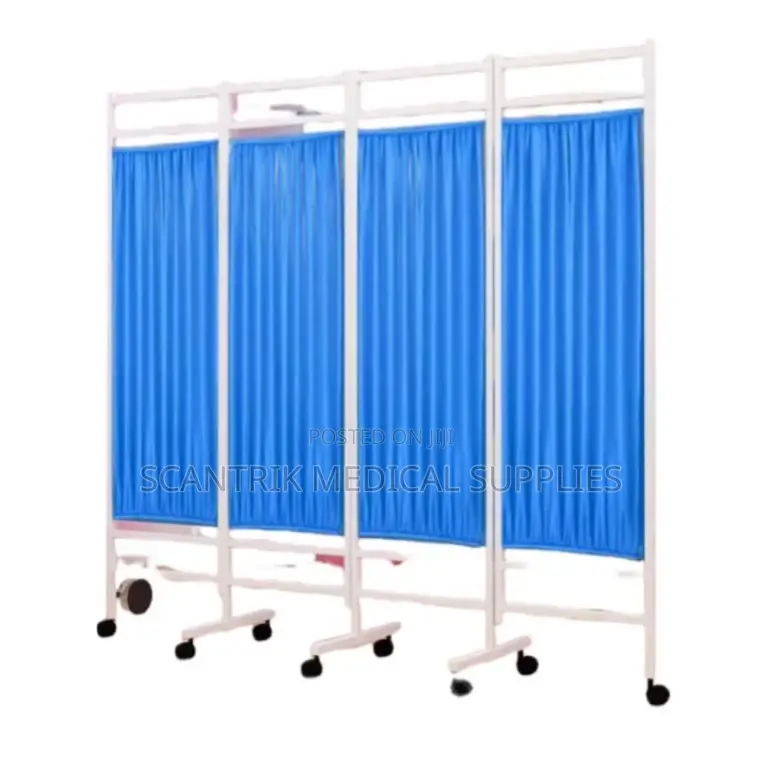 Foldable 4 Panel Ward Screen for Flexible Spaces