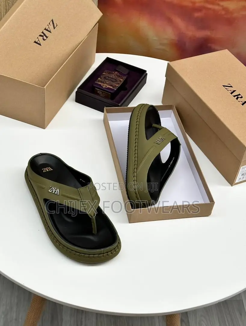 Zara Quality High Sole Slippers 