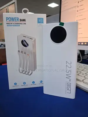 High Capacity Power Bank 4 Built -in Cables Led Display