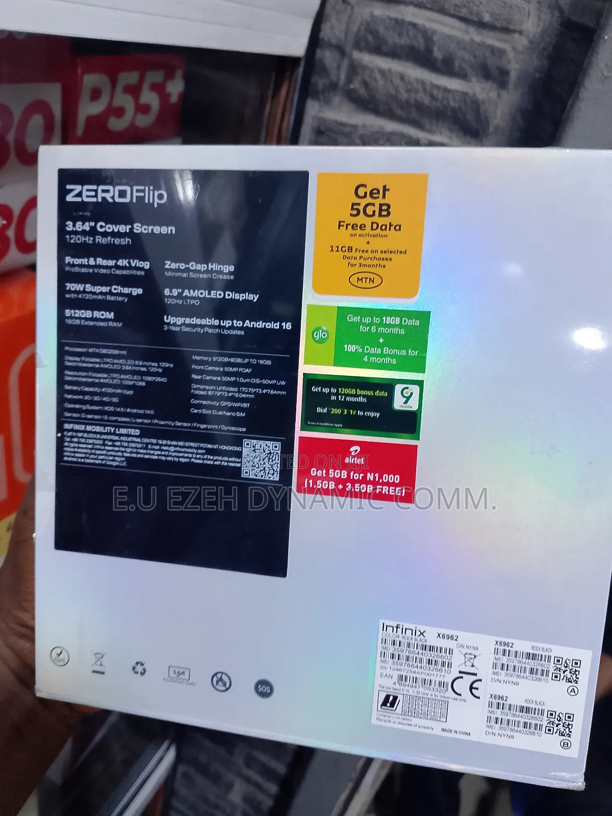 New Infinix Zero Flip 512 GB