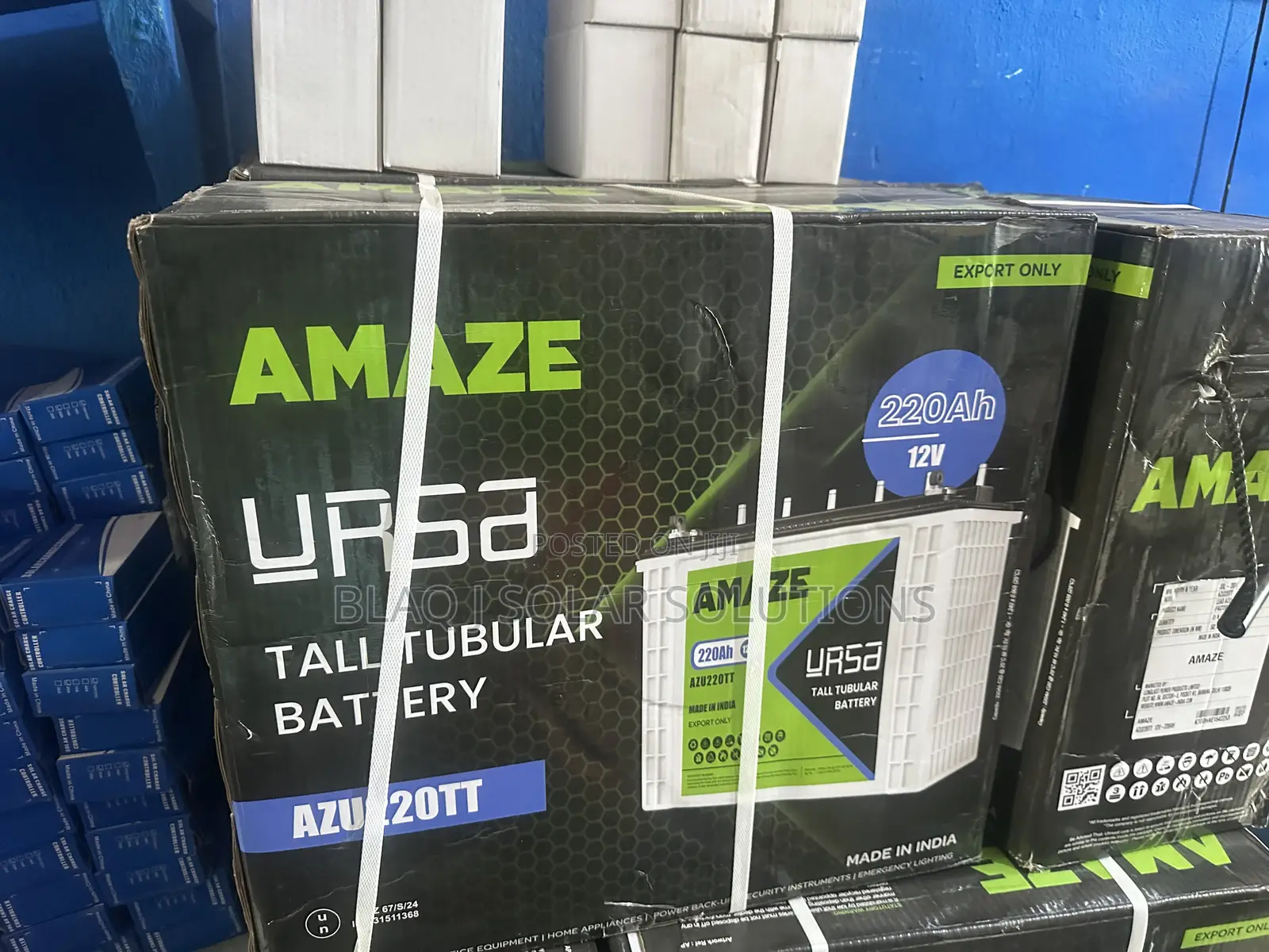 Amaze Tubular Battery