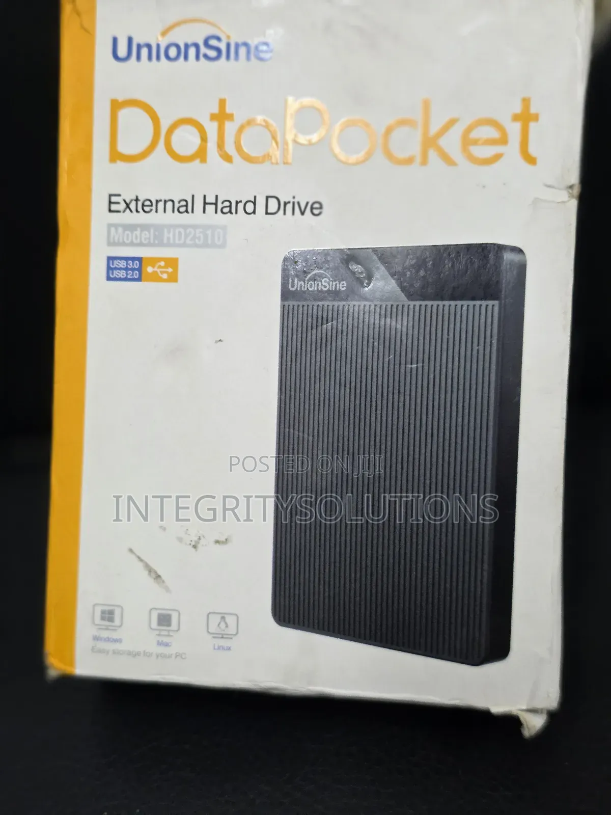 External Hard Drive. Unionsine Datapocket Hd2510
