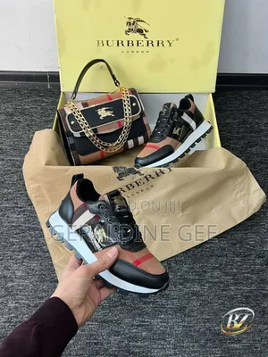 Burbery Turkish Complete Set of Shoe and Bag for My Authentic Queens