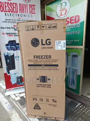 Lg Inverter Upright Freezer Model 304 6 Steps 2 Yrs Warranty