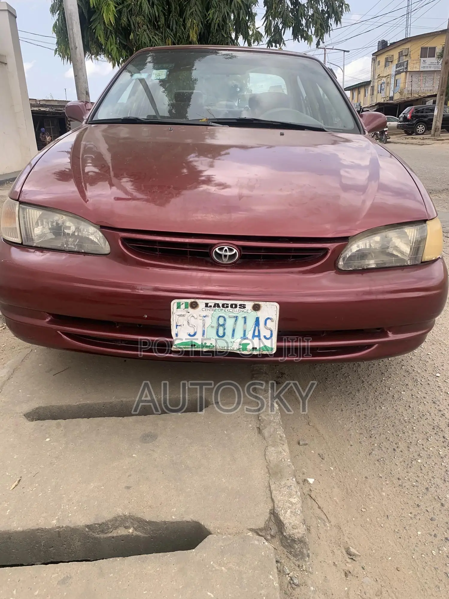 Toyota Corolla Automatic 1999 Red