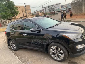 Hyundai Santa Fe SE AWD 2016 Black