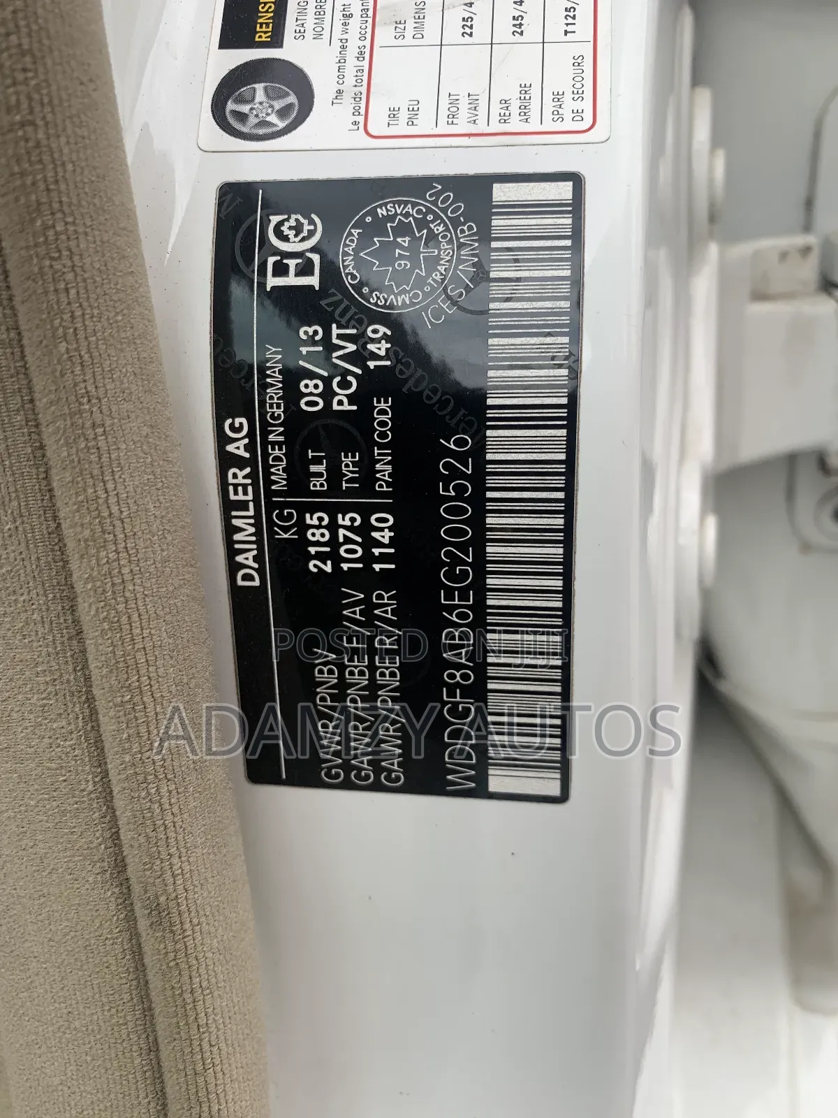 Mercedes-Benz C300 2014 White