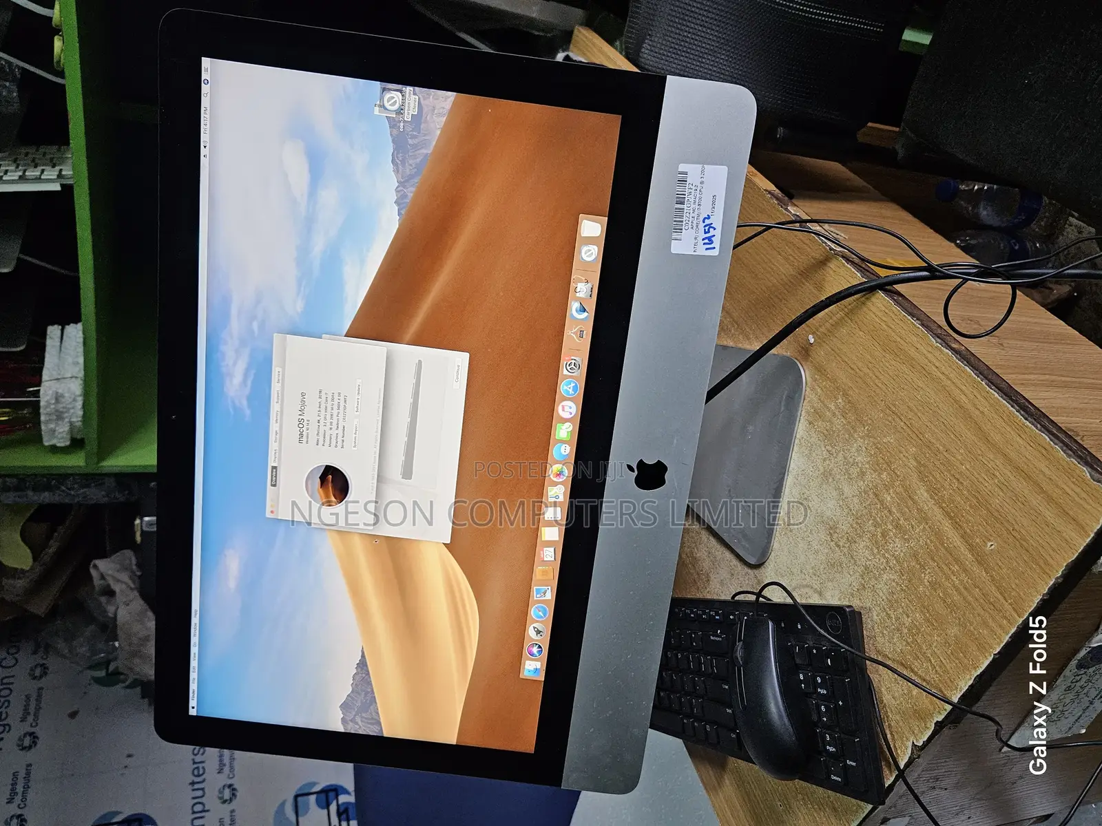 Desktop Computer Apple iMac 16GB Intel Core i7 SSD 512GB