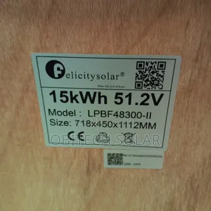 15kwh Felicity 48v Lithium Ion Battery