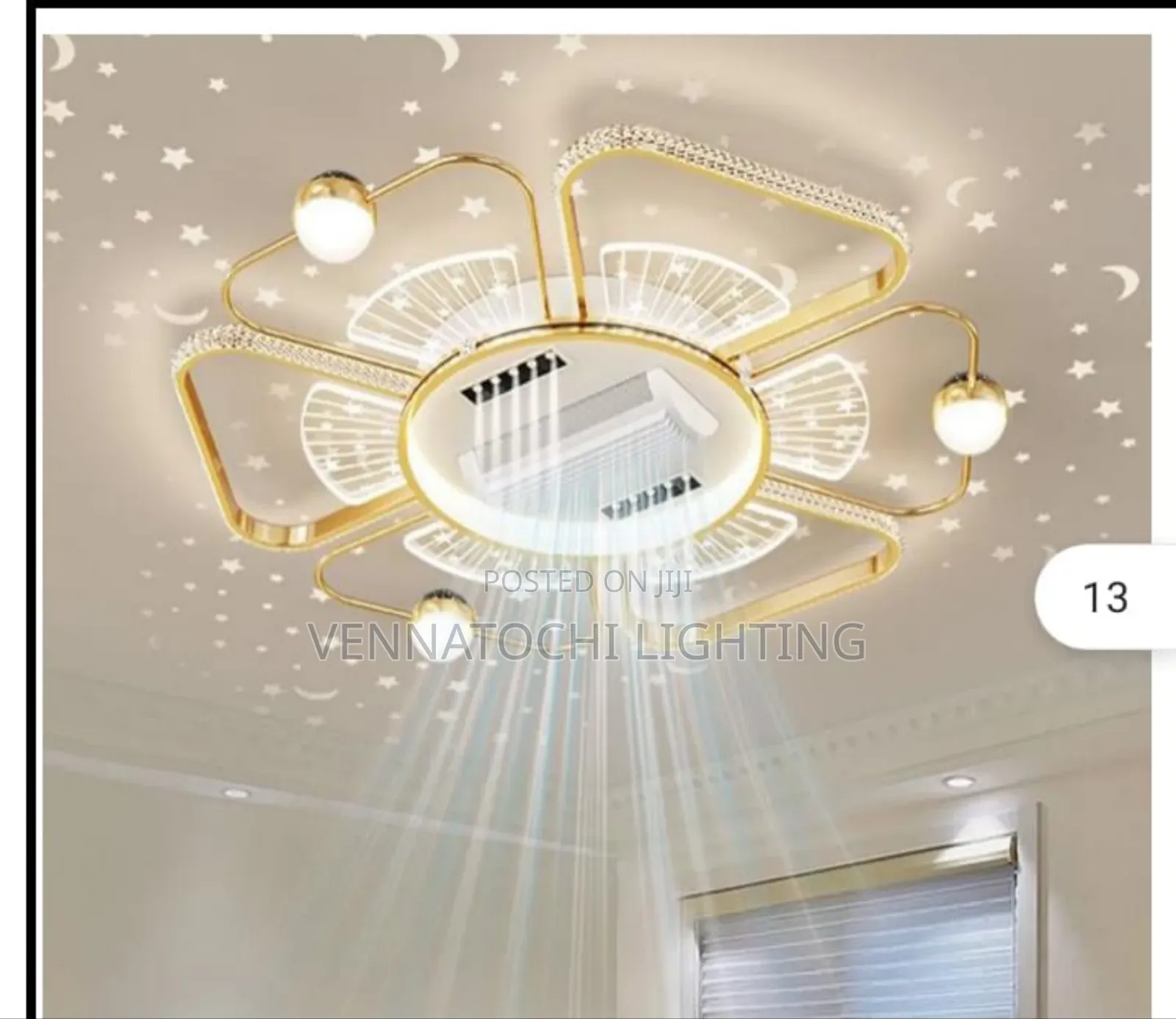 Fan Chandelier