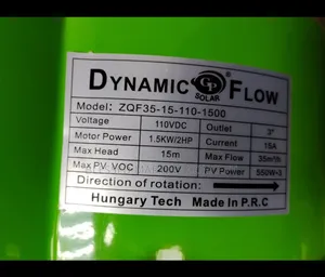 2hp Solar Dc Surface Irrigation Pump