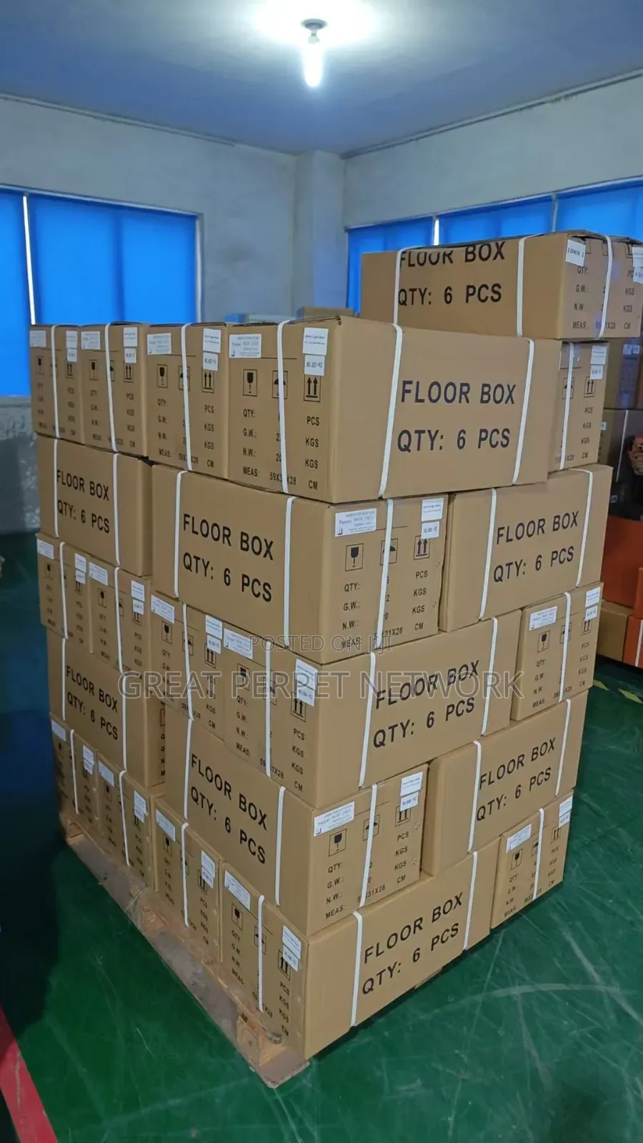 Floor Box With 4data 2double 13amps 6data